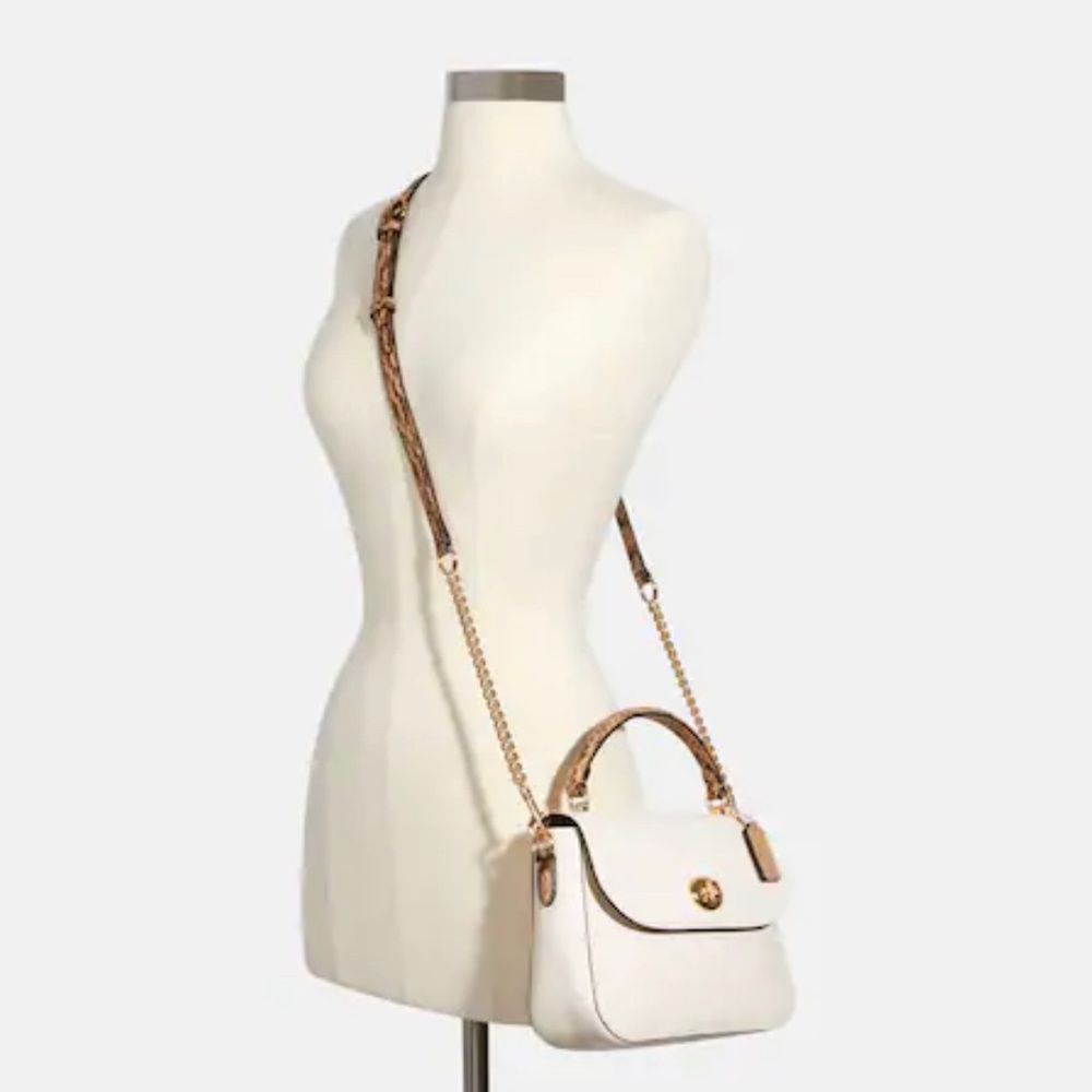 Coach Marlie Top Handle Satchel purse - Picture 4 of 5